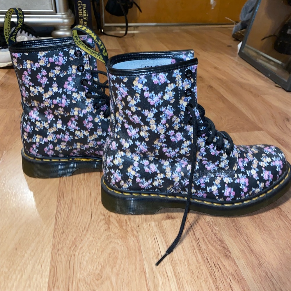 Floral Dr. Martens